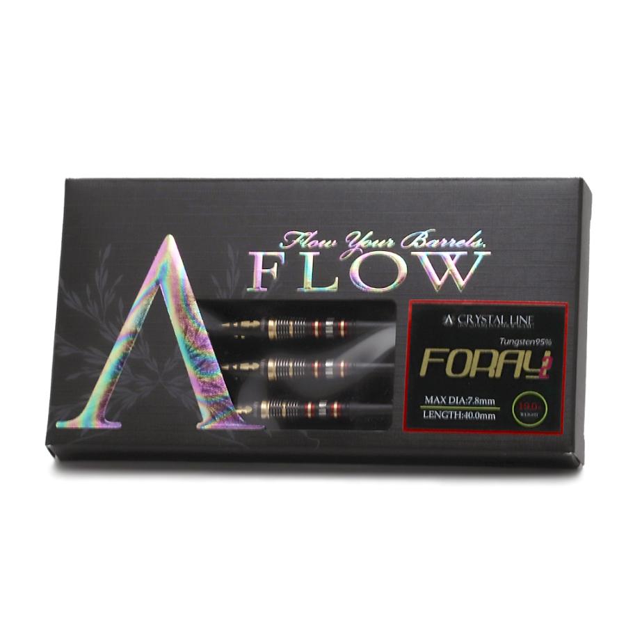 ダーツ バレル DYNASTY A-FLOW CRYSTAL LINE FORAY2