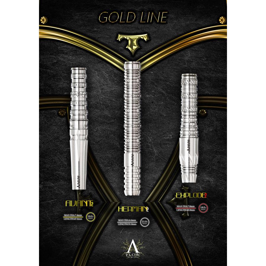 ダーツ バレル DYNASTY A-FLOW GOLDLINE PLAIN EXPLODE2 HERMAN2 AVANT2 ダイナスティ (ポスト便OK/5トリ) |  | 10