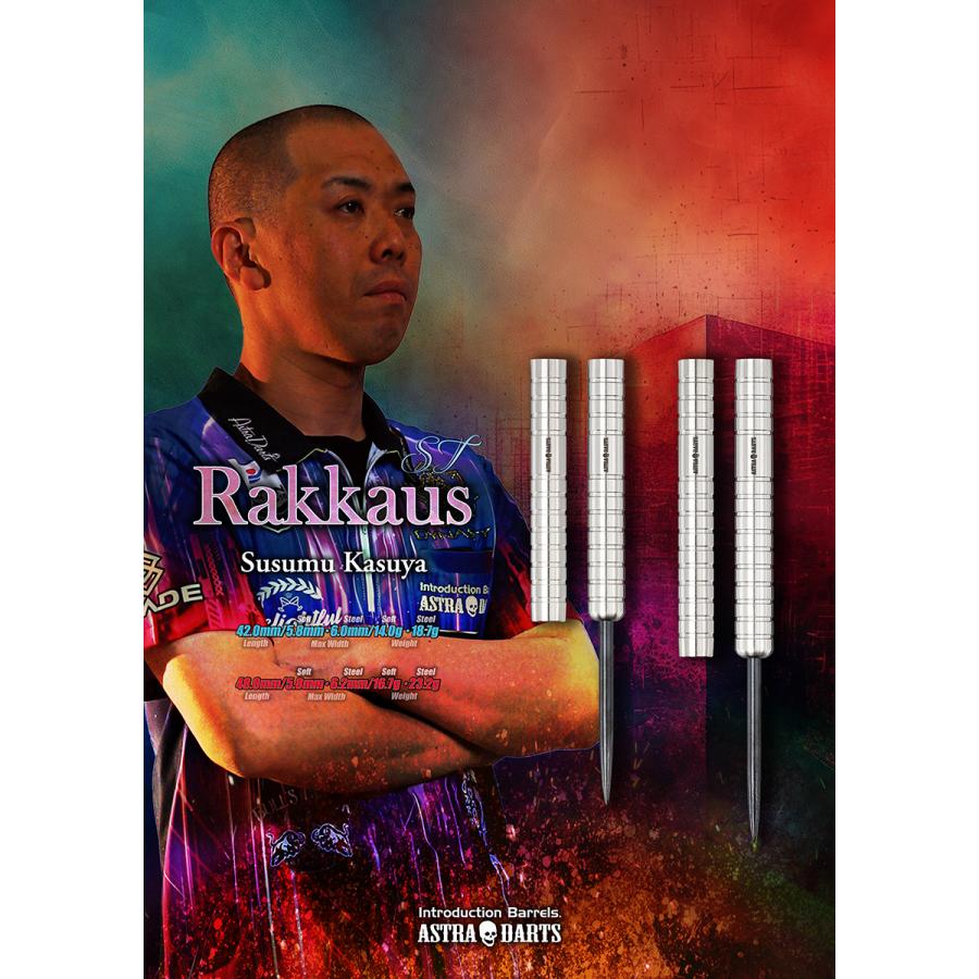 ダーツ バレル DYNASTY ASTRA DARTS Rakkaus ST 粕谷晋 選手モデル ダイナスティー アストラダーツ ラッカウス (ポスト便OK/5トリ) |  | 13