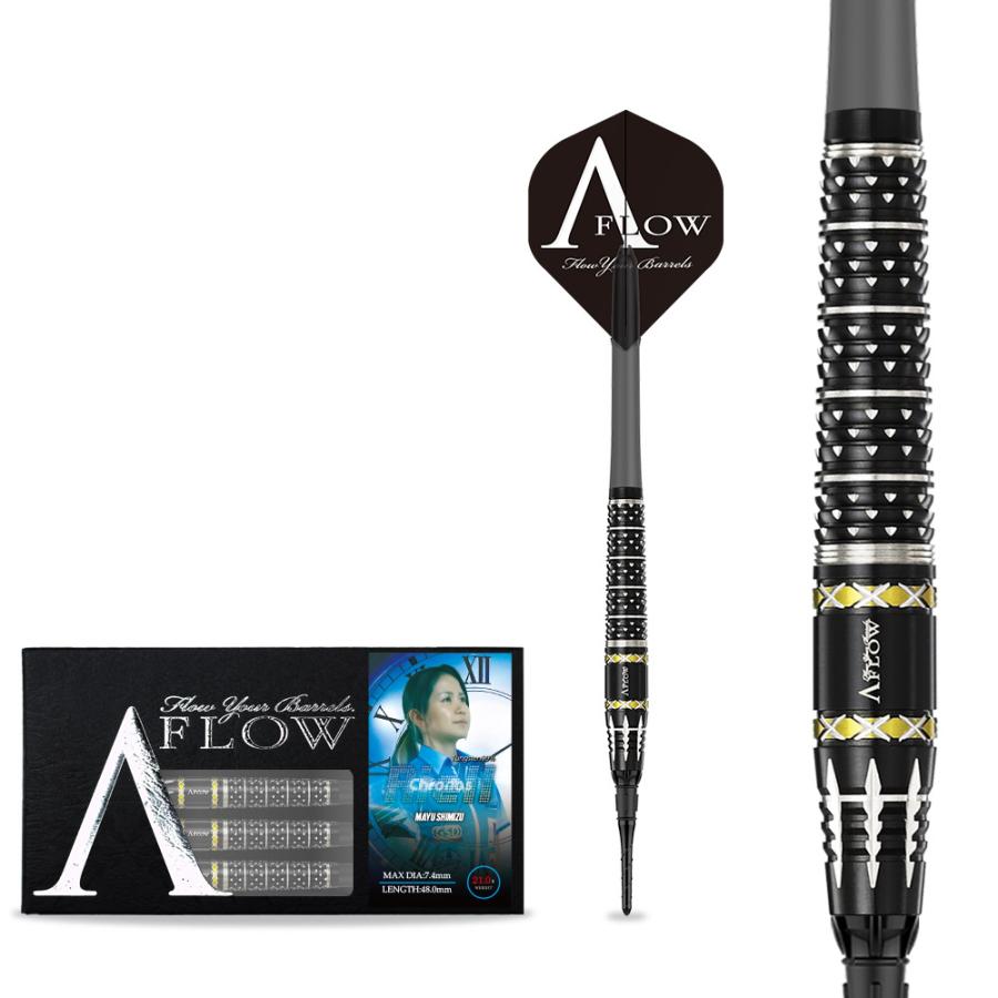 ダーツ バレル DYNASTY A-FLOW RIELL Chronos 清水舞友 選手モデル ダイナスティー リエル クロノス (ポスト便OK/5トリ) |  | 06