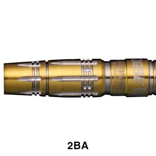 ダーツ バレル MONSTER OGRE 7 ゴールド コーティング モンスター オーガ 2BA No.5 (ポスト便OK/7トリ)｜dartsshoptito｜03