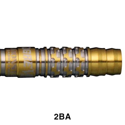 ダーツ バレル MONSTER OGRE 7 ゴールド コーティング モンスター オーガ 2BA No.5 (ポスト便OK/7トリ)｜dartsshoptito｜04