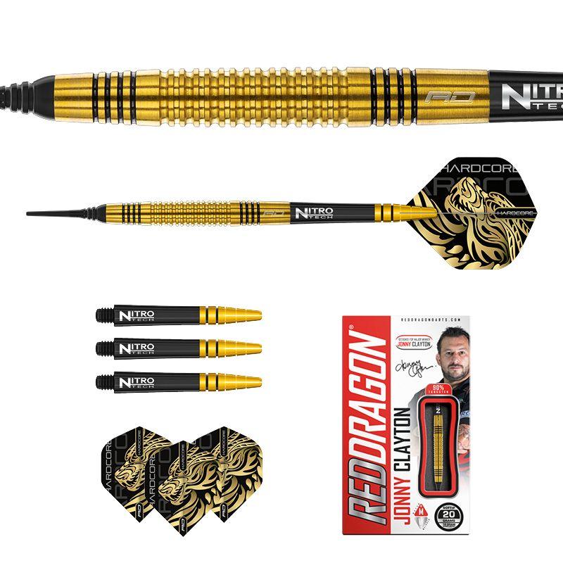 ダーツ バレル レッドドラゴン Red Dragon Jonny Clayton Gold 20g ジョニー クレイトンモデル |  | 04