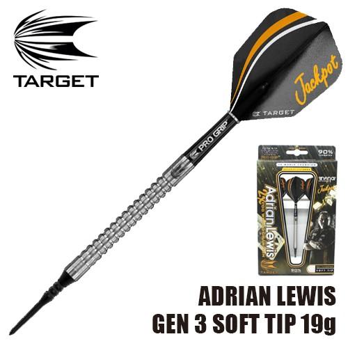 ダーツ バレル TARGET エイドリアン・ルイス GEN-3 19g (ポスト便OK/9トリ)｜dartsshoptito