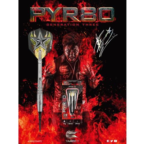 ダーツ バレル TARGET PYRO 80 GEN-3 ターゲット パイロ80 星野光正モデル (ポスト便OK/9トリ) | Target | 01