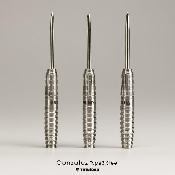 ダーツ バレル トリニダード プロ ゴンザレス3 スティール TRiNiDAD Gonzalez Type 3 Steel 西哲平 考案モデル | TRiNiDAD | 03