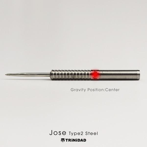 ダーツ バレル トリニダード プロ ホセ2 TRiNiDAD PRO Jose type 2 ホセ・デ・ソウサ 考案モデル 2BA Steel | TRiNiDAD | 10