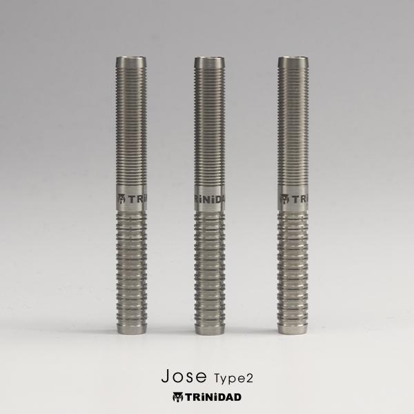 ダーツ バレル トリニダード プロ ホセ2 TRiNiDAD PRO Jose type 2 ホセ・デ・ソウサ 考案モデル 2BA Steel | TRiNiDAD | 04