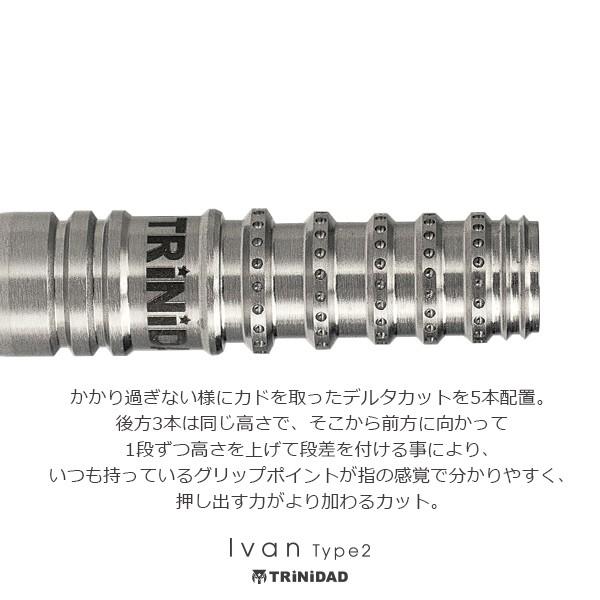 ダーツ バレル トリニダード プロ アイヴァン2 TRiNiDAD PRO Ivan type 2 アイヴァン・シェン 考案モデル | TRiNiDAD | 03