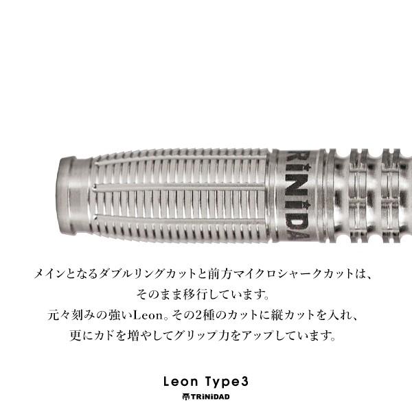 TRiNiDAD ダーツ バレル PRO Leon type 3 2BA Steel