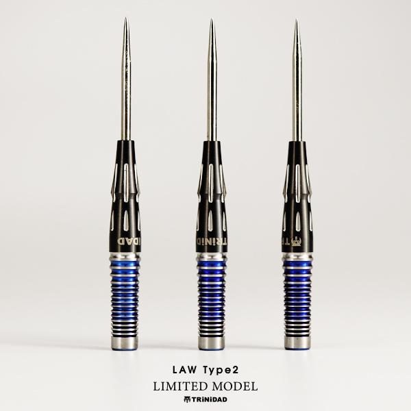 TRiNiDAD 数量限定 ダーツ バレル PRO LAW 2 Limited Model