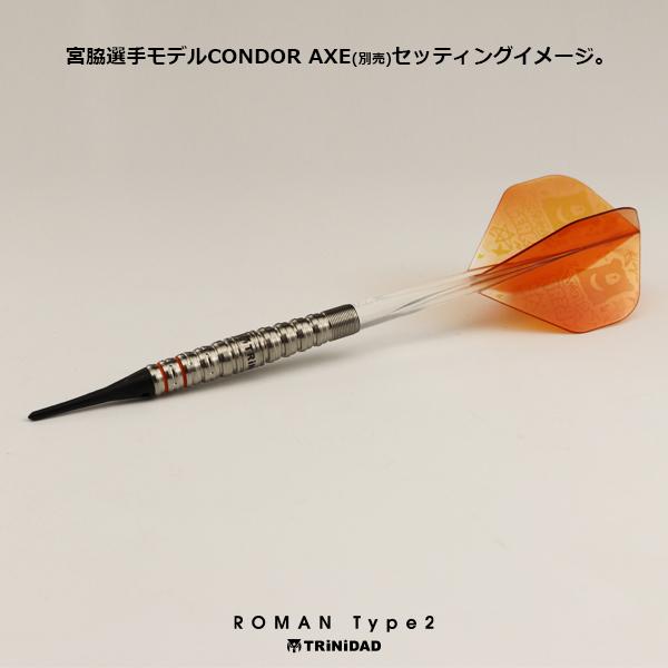 ダーツ バレル TRiNiDAD PRO Roman 2 トリニダード プロ ローマン2 宮脇実由 選手モデル (ポスト便OK/5トリ) | TRiNiDAD | 07