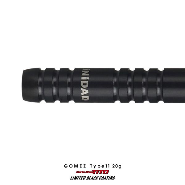 ダーツ バレル TRiNiDAD PRO Gomez11 20g TiTO限定 ブラックコーティング トリニダード プロ ゴメス11 山田勇樹 (ポスト便OK/5トリ) | TRiNiDAD | 02
