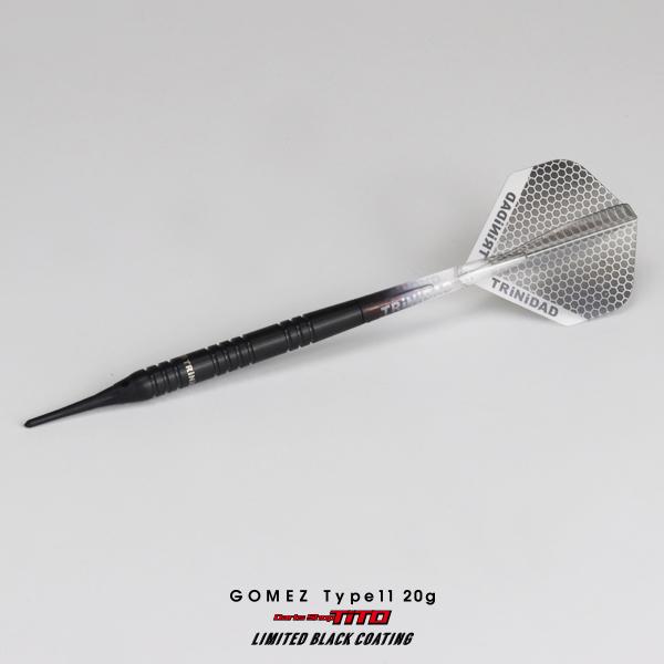 ダーツ バレル TRiNiDAD PRO Gomez11 20g TiTO限定 ブラックコーティング トリニダード プロ ゴメス11 山田勇樹 (ポスト便OK/5トリ) | TRiNiDAD | 06