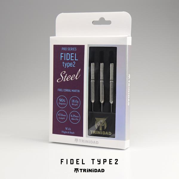 ダーツ バレル TRiNiDAD PRO FIDEL2 トリニダード プロ フィデル2 (ポスト便OK/5トリ) | TRiNiDAD | 15