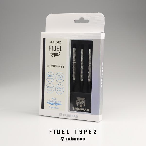 ダーツ バレル TRiNiDAD PRO FIDEL2 トリニダード プロ フィデル2 (ポスト便OK/5トリ) | TRiNiDAD | 10