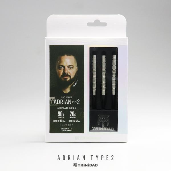 ダーツ バレル TRiNiDAD PRO Adrian2 トリニダード プロ エイドリアン2 エイドリアン・グレイ 選手考案モデル (ポスト便OK/5トリ) | TRiNiDAD | 09
