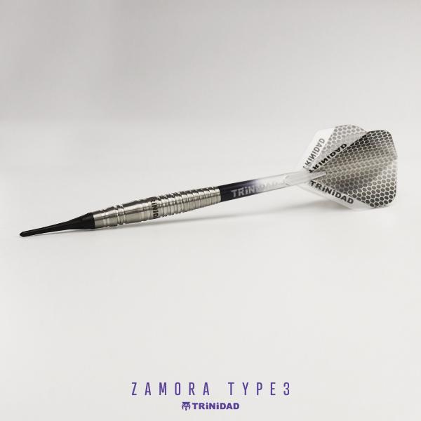 ダーツ バレル TRiNiDAD PRO ZAMORA3 2BA STEEL トリニダード プロ サモラ3 松本恵 選手考案モデル (ポスト便OK/5トリ) | TRiNiDAD | 07