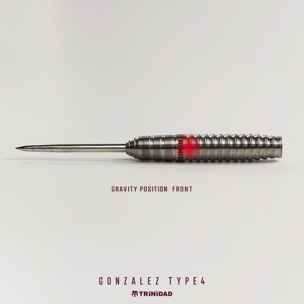 ダーツ バレル TRiNiDAD PRO Gonzalez4 トリニダード プロ ゴンザレス4 西哲平 選手モデル （ポスト便OK/5トリ） | TRiNiDAD | 12