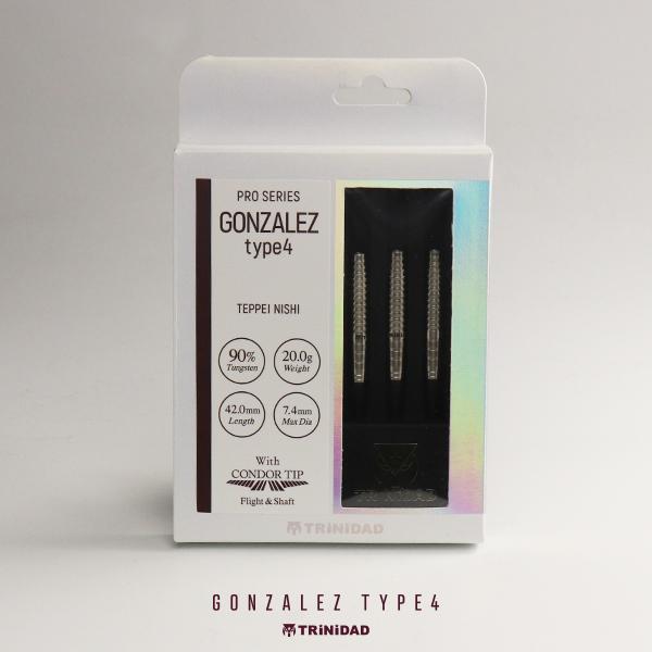 ダーツ バレル TRiNiDAD PRO Gonzalez4 トリニダード プロ ゴンザレス4 西哲平 選手モデル （ポスト便OK/5トリ） | TRiNiDAD | 09