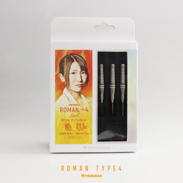 ダーツ バレル TRiNiDAD PRO ROMAN4 トリニダード プロ ローマン4 宮脇実由 選手モデル (ポスト便OK/5トリ)｜dartsshoptito｜17