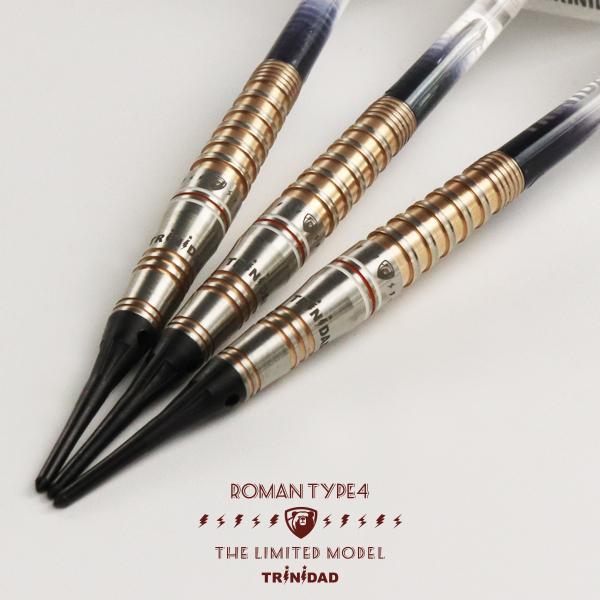数量限定 ダーツ バレル TRiNiDAD PRO ROMAN4 Limited トリニダード プロ ローマン4 限定モデル 宮脇実由 選手モデル (ポスト便OK/5トリ) |  | 08