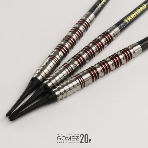 ダーツ バレル TRiNiDAD Undisputed GOMEZ14 20g 山田勇樹 選手モデル トリニダード アンディスピューティド ゴメス14 (ポスト便OK/5トリ) |  | 06