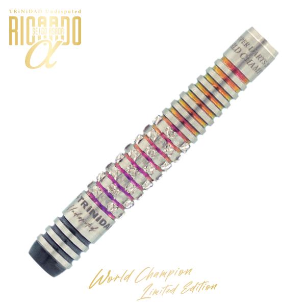 数量限定 ダーツ バレル TRiNiDAD Undisputed RICARDO α World Champion Limited 浅田斉吾 選手モデル トリニダード リカルド アルファ 数量限定 ダーツ バレル TRiNiDAD Undisputed RICARDO α World Champion Limited 浅田斉吾 選手モデル トリニダード リカルド アルファ