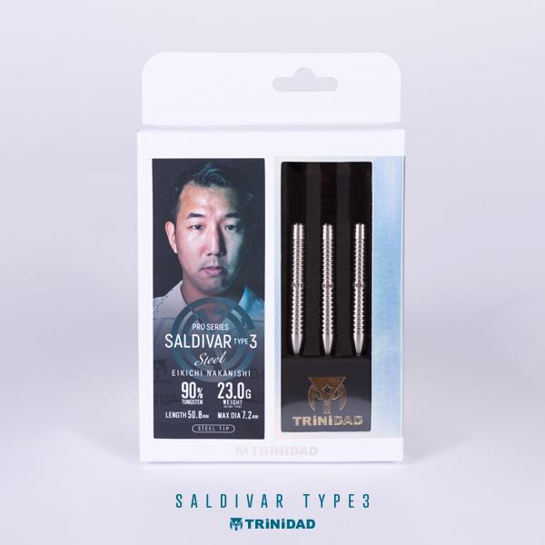 ダーツ バレル TRiNiDAD PRO Saldivar3 中西永吉 選手考案モデル