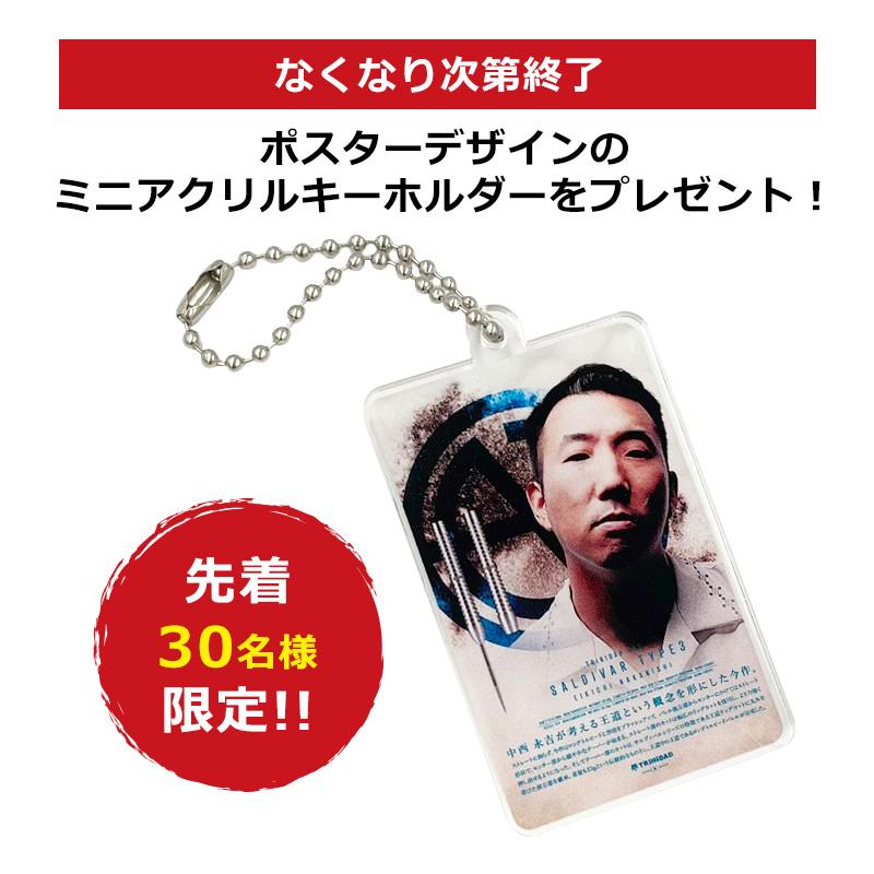 ダーツ TRiNiDAD PRO Saldivar3 ダーツ バレル TRiNiDAD PRO Saldivar3 中西永吉 選手考案モデル