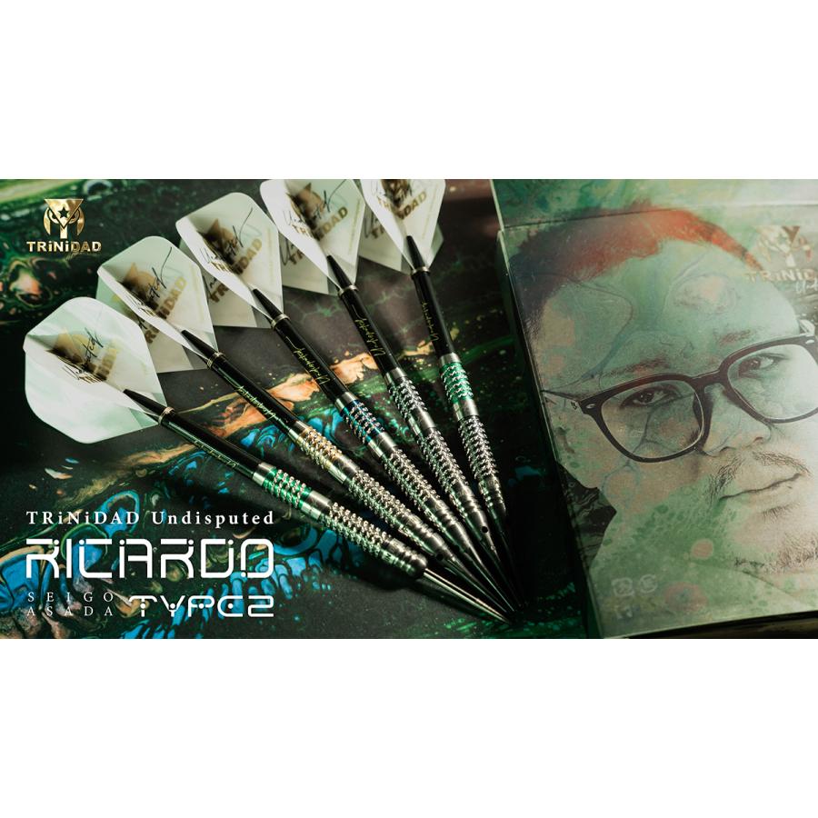 ダーツ バレル TRiNiDAD Undisputed RICARDO2 浅田斉吾 選手 ダーツ バレル TRiNiDAD Undisputed RICARDO2 浅田斉吾 選手