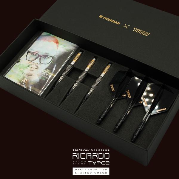 TiTO限定】ダーツ バレル TRiNiDAD RICARDO LOPEZ TiTO LIMITED