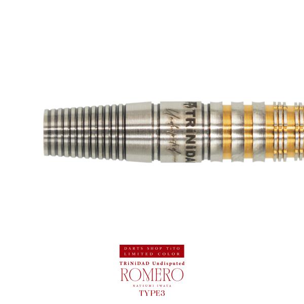 TiTO限定 ダーツ バレル TRiNiDAD Romero3 ST TiTO LIMITED 岩田夏海 選手モデル トリニダード ロメロ3 |  | 02