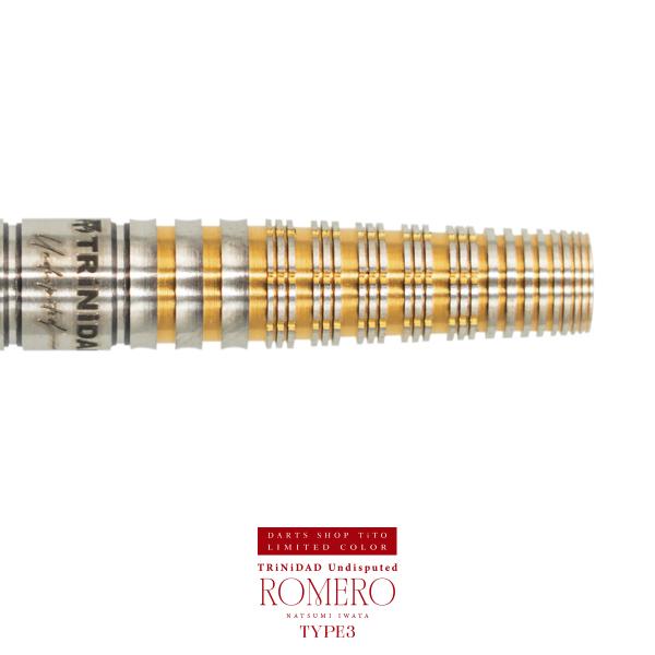 TiTO限定 ダーツ バレル TRiNiDAD Romero3 ST TiTO LIMITED 岩田夏海 選手モデル トリニダード ロメロ3 |  | 03