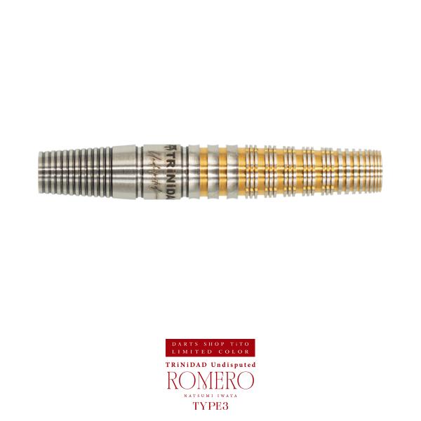 TiTO限定 ダーツ バレル TRiNiDAD Romero3 ST TiTO LIMITED 岩田夏海 選手モデル トリニダード ロメロ3 |  | 04