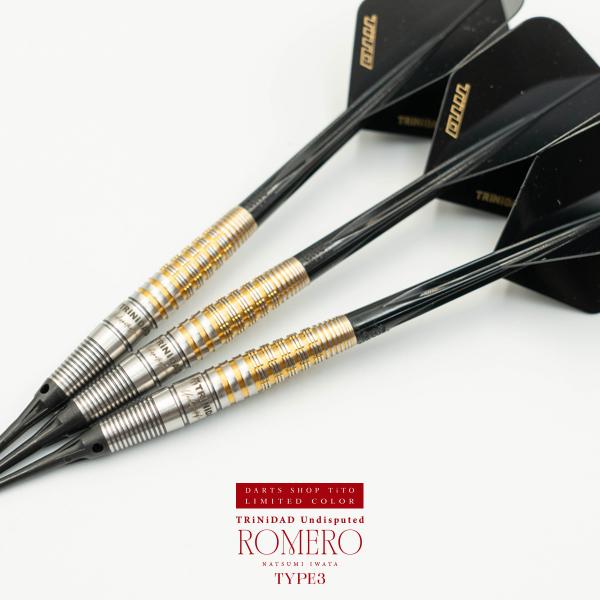 TiTO限定 ダーツ バレル TRiNiDAD Romero3 ST TiTO LIMITED 岩田夏海 選手モデル トリニダード ロメロ3 |  | 06