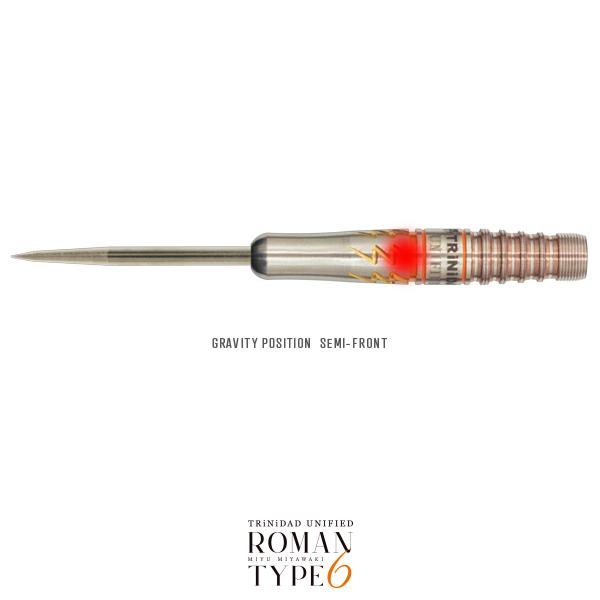 ダーツ バレル TRiNiDAD UNIFIED Roman6 宮脇実由 選手モデルトリニダード ユニファイド ローマン6 (ポスト便OK/5トリ) |  | 12