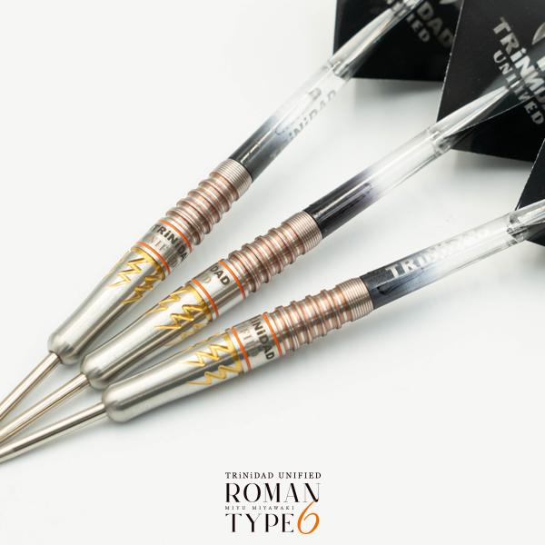 ダーツ バレル TRiNiDAD UNIFIED Roman6 宮脇実由 選手モデルトリニダード ユニファイド ローマン6 (ポスト便OK/5トリ) |  | 15