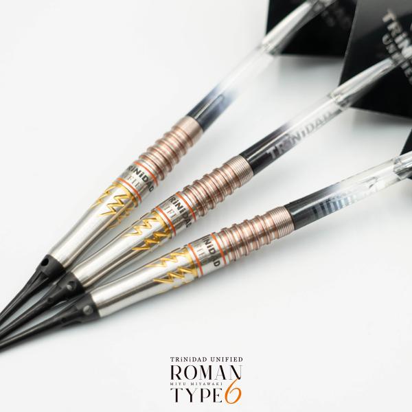 ダーツ バレル TRiNiDAD UNIFIED Roman6 宮脇実由 選手モデルトリニダード ユニファイド ローマン6 (ポスト便OK/5トリ) |  | 07
