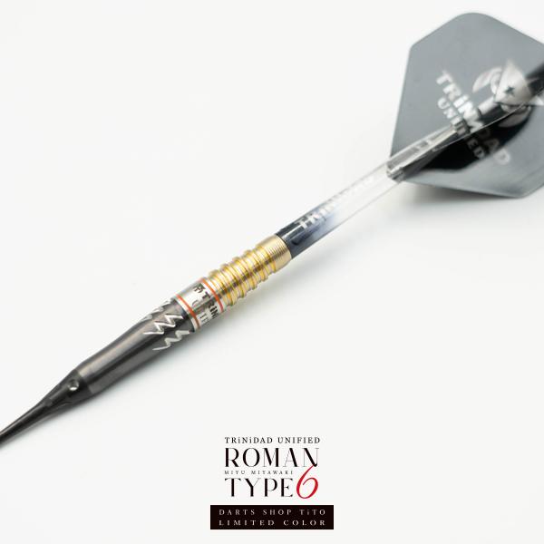 ダーツ バレル TRiNiDAD PRO ROMAN6 TiTO LIMITED 宮脇実由 選手モデル トリニダード プロ ローマン6 |  | 06