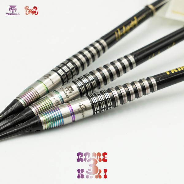 ダーツ バレル TRiNiDAD × Ryu ROMEKARI3 岩田夏海 大城明香利 選手