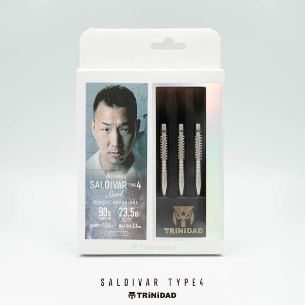 ダーツ バレル TRiNiDAD PRO Saldivar4 中西永吉 選手考案モデル