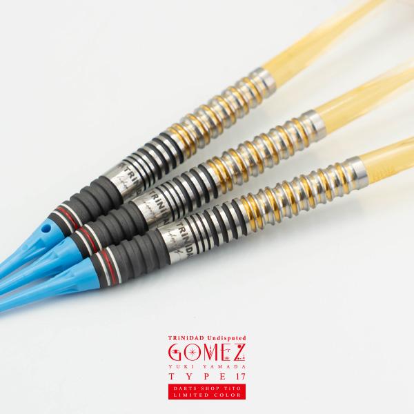TiTO限定】ダーツ バレル TRiNiDAD Undisputed GOMEZ17 TiTO Limited