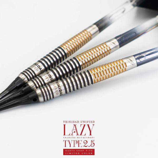 予約 TiTO限定 ダーツ バレル TRiNiDAD UNIFIED LAZY2.5 TiTO LIMITED