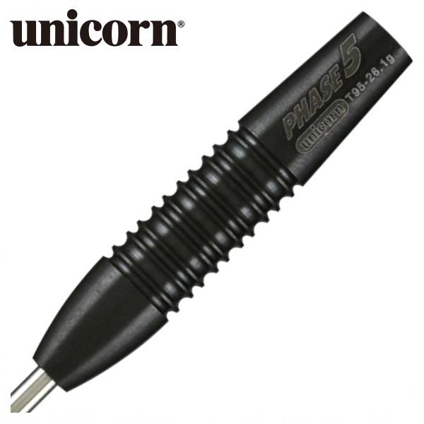ダーツ バレル unicorn EVOLUTION OF THE POWER PHASE5 BLACK 26g Steel ザ・パワー フィル・テイラー フェイズ5 | unicorn（ダーツ）