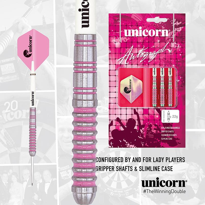 ダーツ バレル ハードダーツ ユニコーン unicorn AUTOGRAPH Pink Ring 80％ STEEL オートグラフ｜dartsshoptito｜06