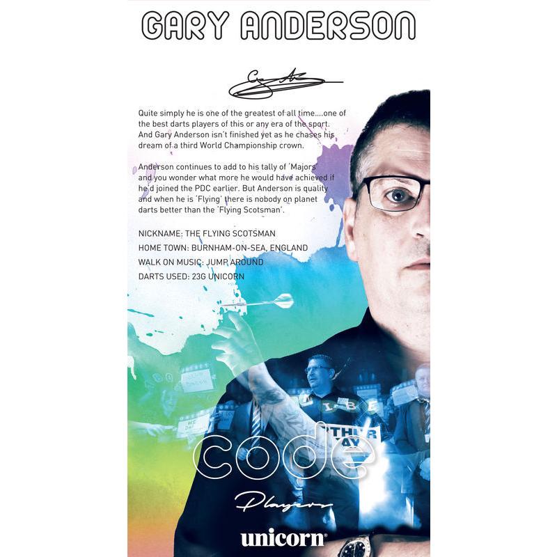 ダーツ バレル ユニコーン unicorn GARY ANDERSON CODE 2BA Steel コードシリーズ ゲイリー・アンダーソンモデル | unicorn（ダーツ） | 12