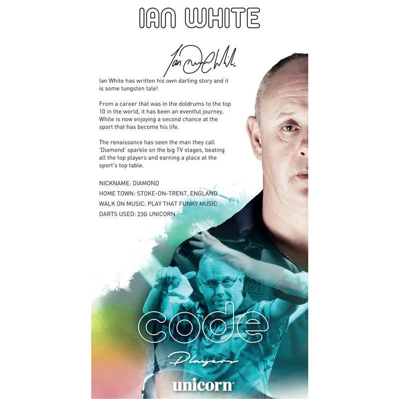 ダーツ バレル ユニコーン unicorn IAN WHITE CODE 2BA Steel コードシリーズ イアン・ホワイトモデル | unicorn（ダーツ） | 12