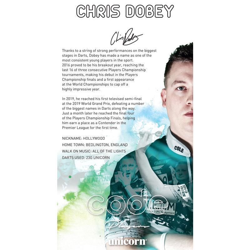 ダーツ バレル ユニコーン unicorn CHRIS DOBEY CODE 2BA Steel コードシリーズ クリス・ドビーモデル | unicorn（ダーツ） | 12