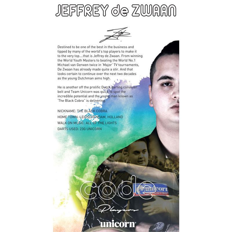 ダーツ バレル ユニコーン unicorn JEFFREY de ZWAAN CODE 2BA Steel コードシリーズ ジェフリー・デ・ズワーンモデル | unicorn（ダーツ） | 12
